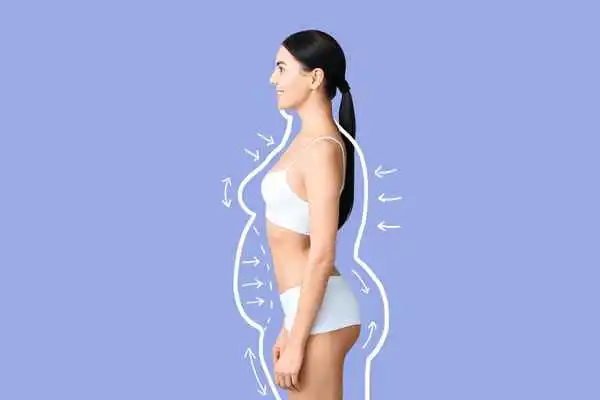image of woman experiencing fat reduction treatment Greater London (Haringey)